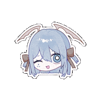 yuibleh love anime kawaii silly Sticker
