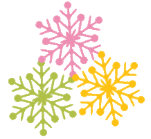 Snow Winter Sticker by Folksy