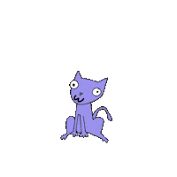 latheofheaven cat heart kitty kitten Sticker