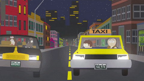 car driving GIF by South Park 