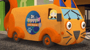Car Tiger GIF by moonbug