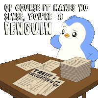 Art Of The Deal Penguin Sticker by Pudgy Penguins