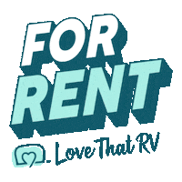 For Rent Sticker by Love That RV