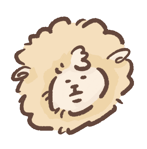 Atkgif giphyupload lamb mutton hitsuji Sticker