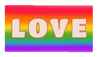 Love Is Love Rainbow Sticker by Sonamm