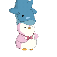 I Love You Kiss Sticker by Pudgy Penguins