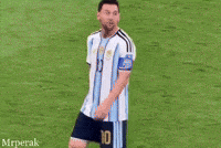 Angry Lionel Messi GIF