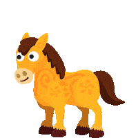 Chinese New Year Horse Sticker by Studycat language learning for kids