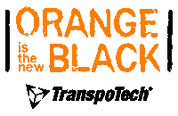 Orange Sticker by TranspoTech