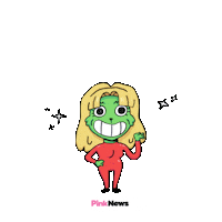 Britney Spears Christmas Sticker by PinkNews