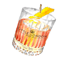 littlelondon drinks cocktail cocktails gin Sticker