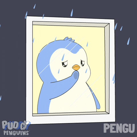 Sad Miss You GIF by Pudgy Penguins