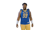 no idea idk Sticker by Delaware Blue Hens