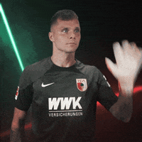 High Five Football GIF by FC Augsburg 1907