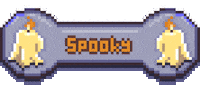 Pixel Halloween Sticker