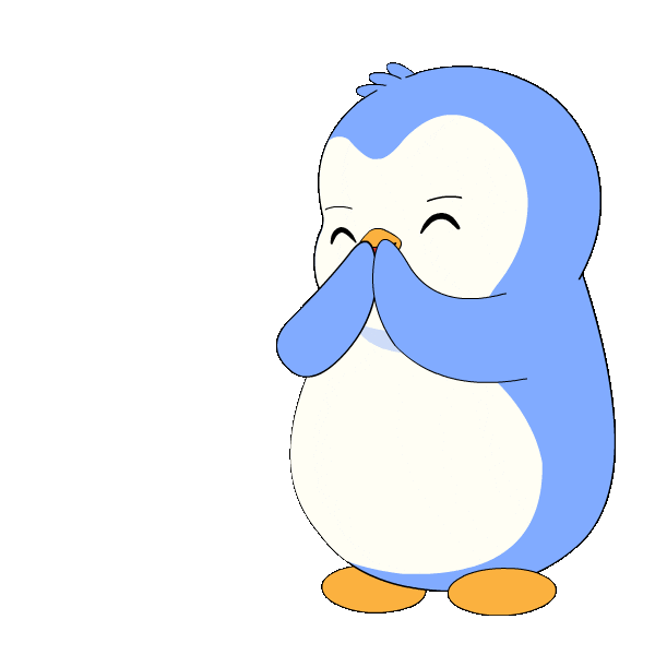 Fun Joking Sticker by Pudgy Penguins