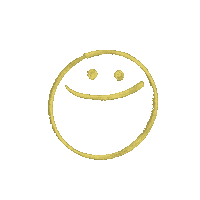 Happy Smiley Face Sticker