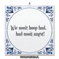 Hoop Nl Sticker by Tegelspreuken.nl