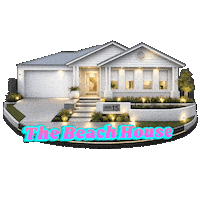 The Beach House Sticker by Shelford