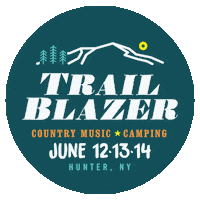 Country Music Trailblazer Sticker by Country LakeShake Festival