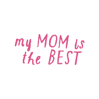 epssammie love pink mom best Sticker