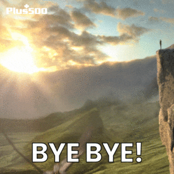 Plus500 giphyupload reaction bye peace GIF