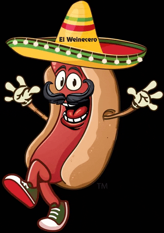 elweinecero giphygifmaker hotdog hot dog weinecero GIF