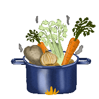 Hungry Party Sticker