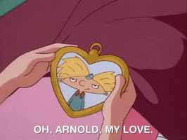 hey arnold nick splat GIF
