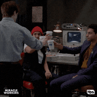 daniel radcliffe heaven GIF by Miracle Workers