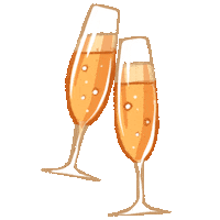 Happy New Year Party Sticker