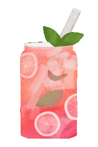 Sonam23 summer drinks lemonade lime Sticker