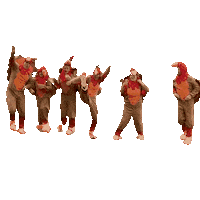 Thanksgiving Turkey Sticker by Matthew West