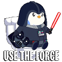 Star Wars Penguin Sticker by Pudgy Penguins