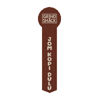 Kopi Sticker by Grind Shack