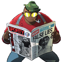 Hobbs Sticker by Gorillaz