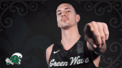 basketball flex GIF by GreenWave