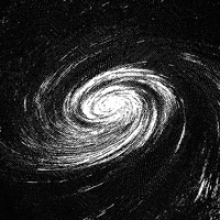 konczakowski news stars black and white drawing GIF