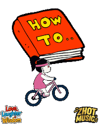 How To Book Sticker by Zhot