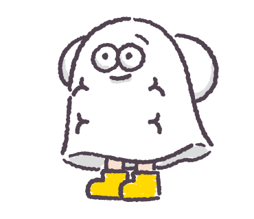 Happy Ghost Sticker