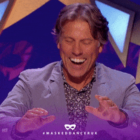Happy Laugh GIF by The Masked Singer UK & The Masked Dancer UK