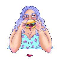 Angry Mental Health Sticker by Stine Greve