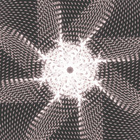 mesmerizing digital art GIF by Borrachas