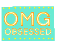 Neon Sign Omg Sticker