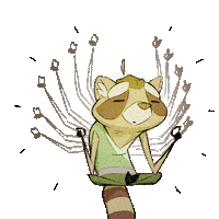 Peace Meditation Sticker