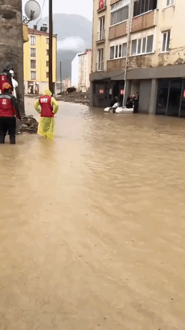 Flooding Hits Turkish Black Sea Coast