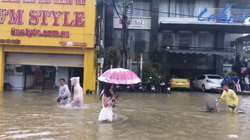 Flooding Hits Hue in the Wake of Typhoon Damrey