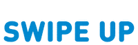 Swipeup Blueswipeup Sticker by VU Amsterdam