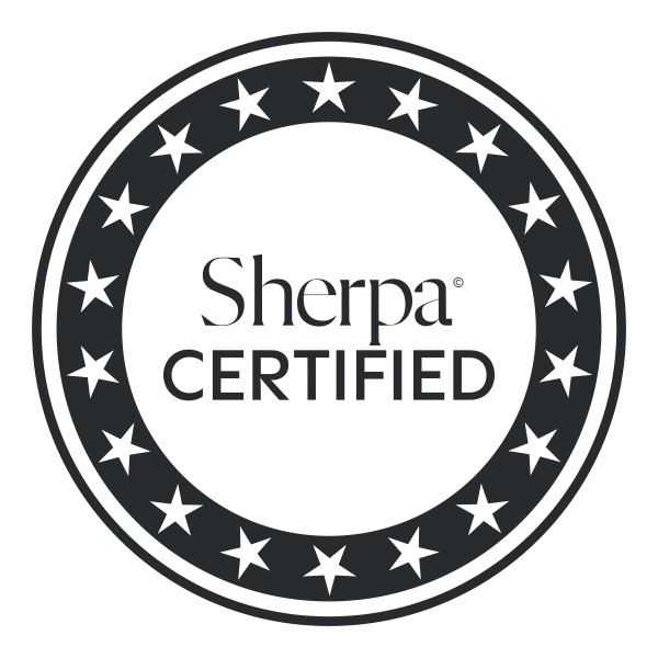 Marketing Developing Sticker by Sherpa Consultancy