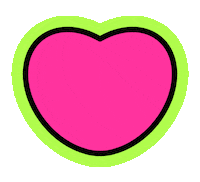 amendoinstudio happy heart sad sticker Sticker